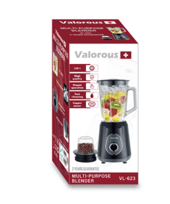 Alternative view of Valorous 2-in-1 blender and grinder model VL-623