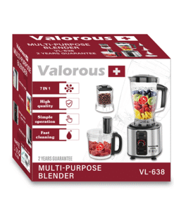 Valorous 7-in-1 food processor model VL-638 - Image 3